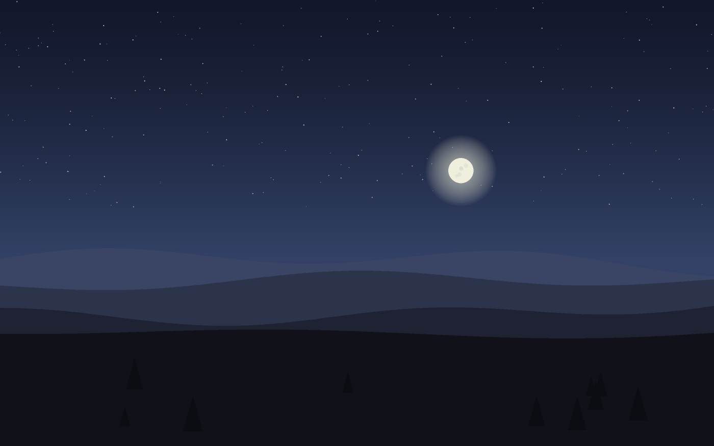 Landschaftsillustration
