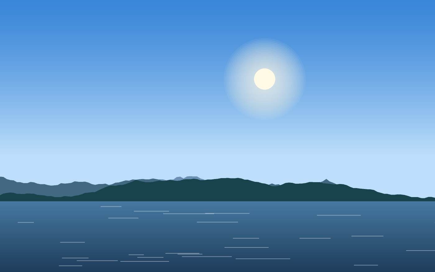 Ilustrace krajiny