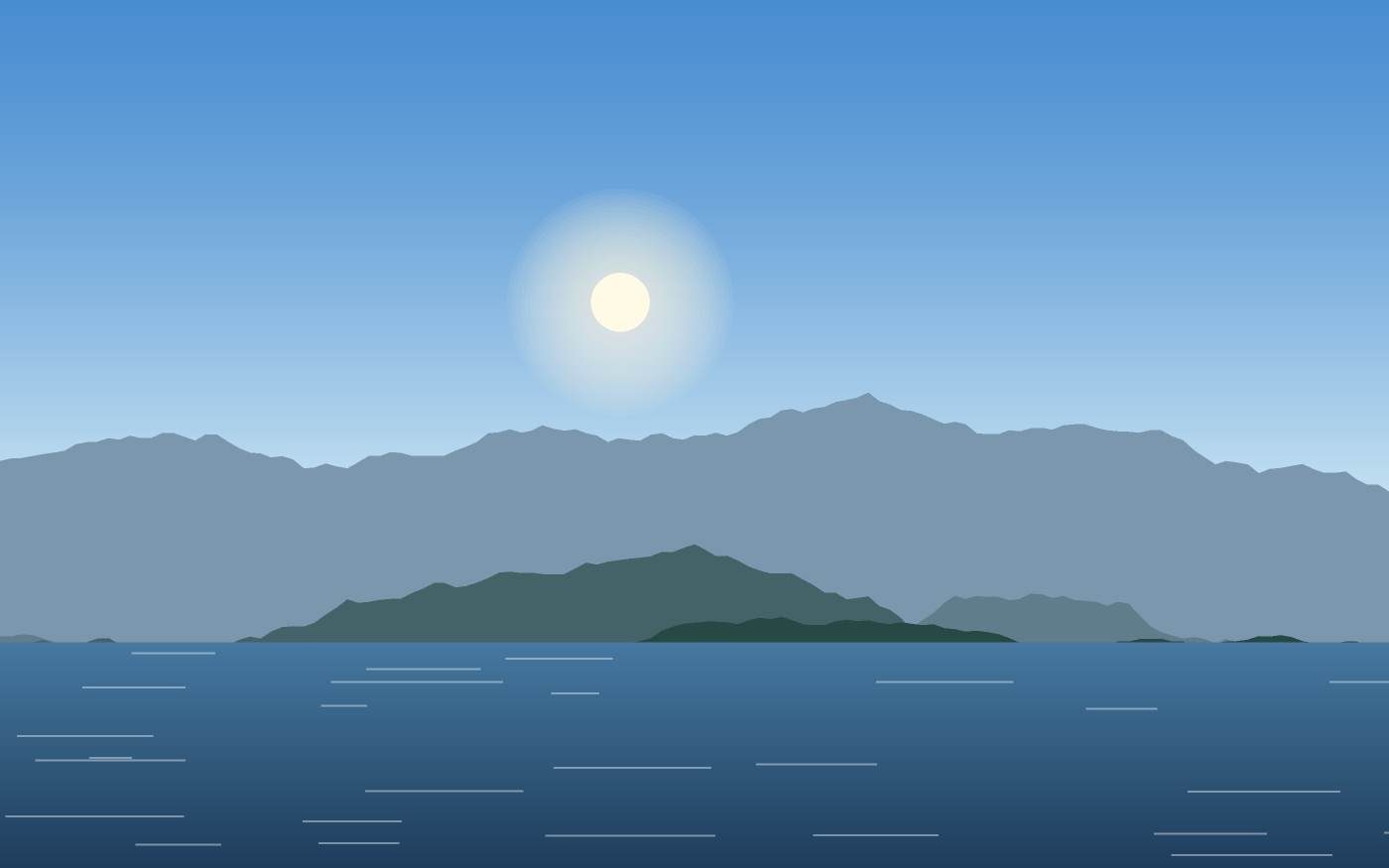 Ilustrace krajiny