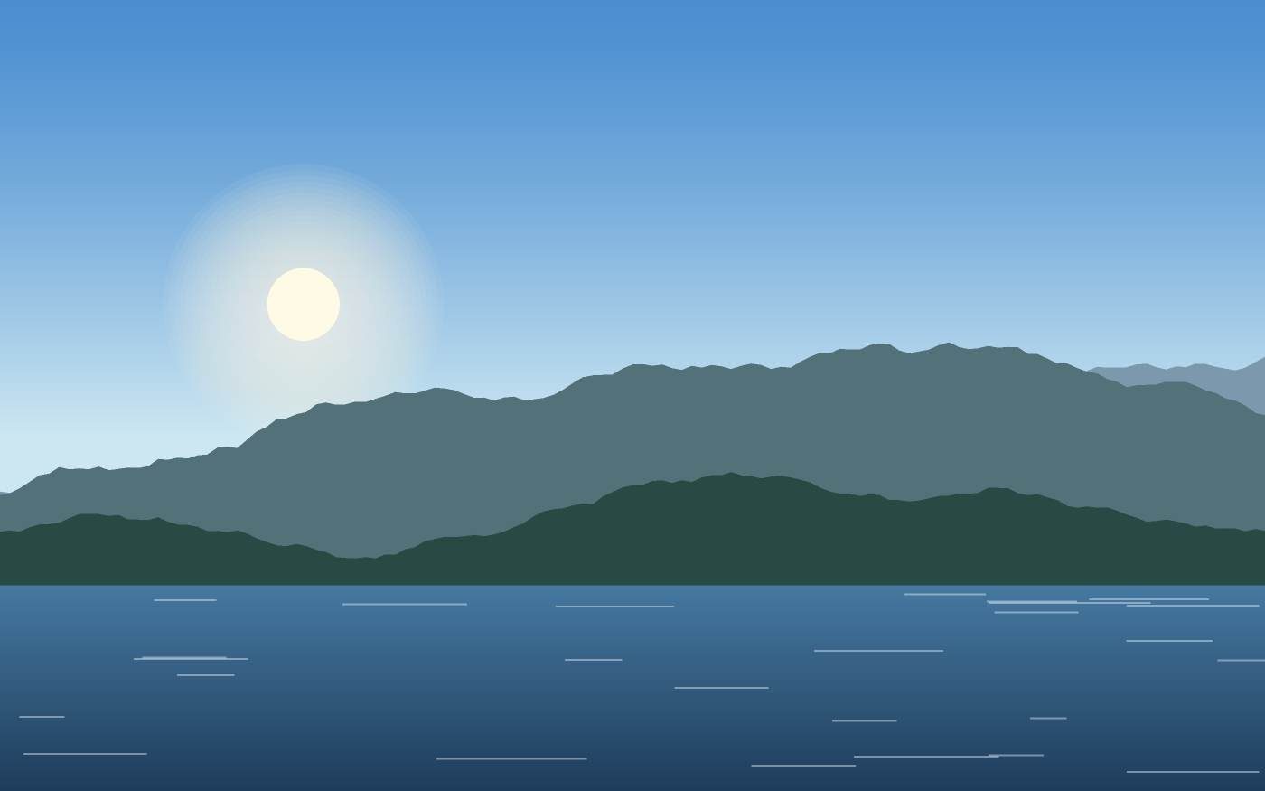 Landschaftsillustration