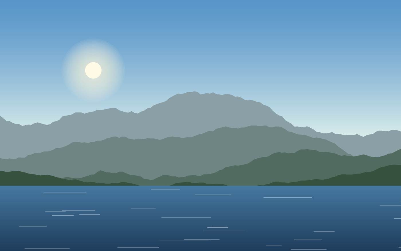 Landschaftsillustration