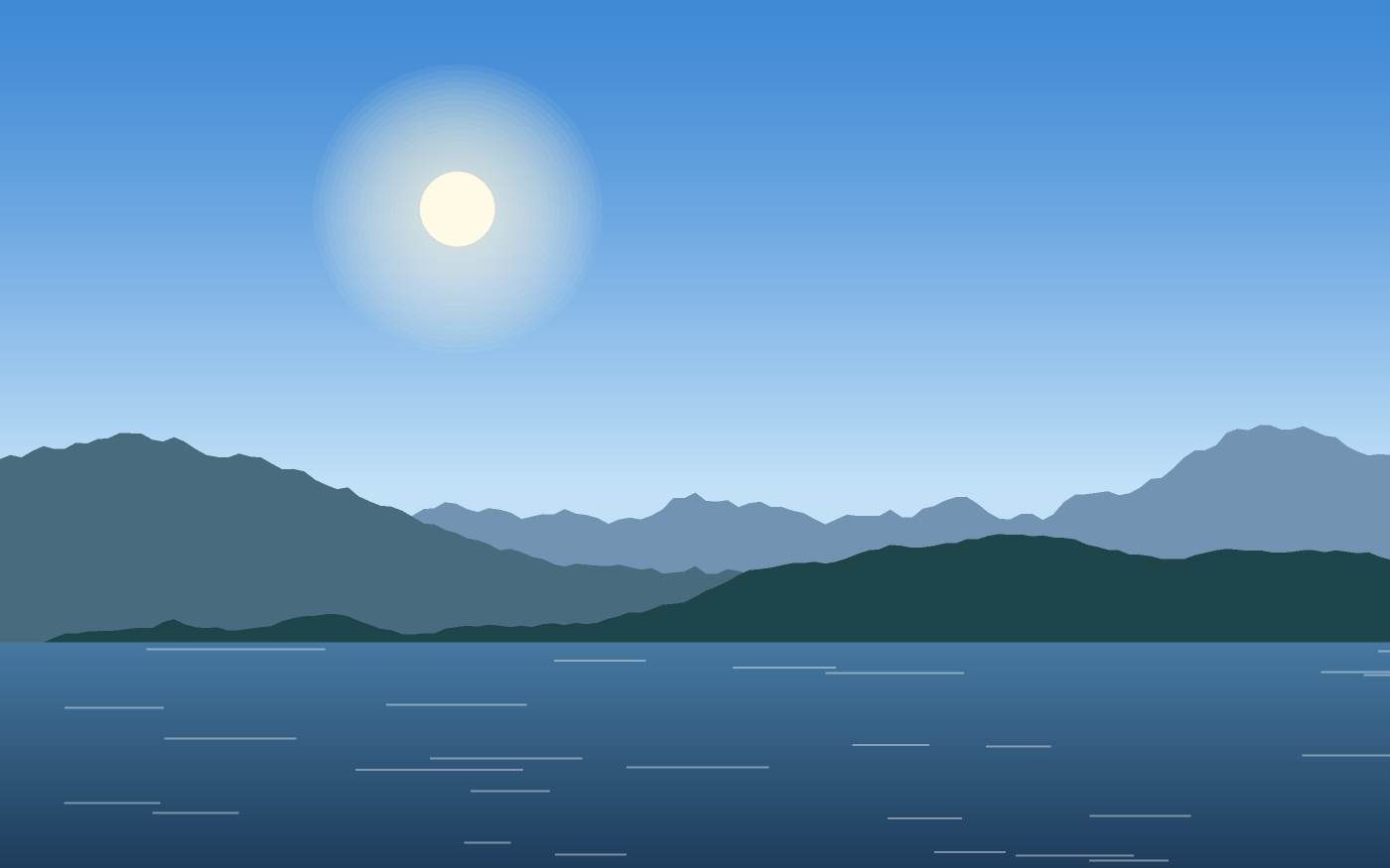 Landskabsillustration