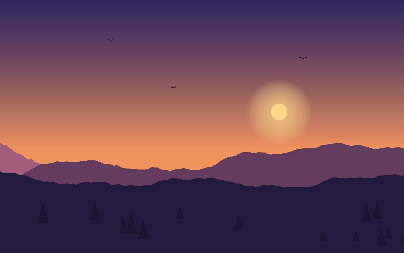 Landskabsillustration
