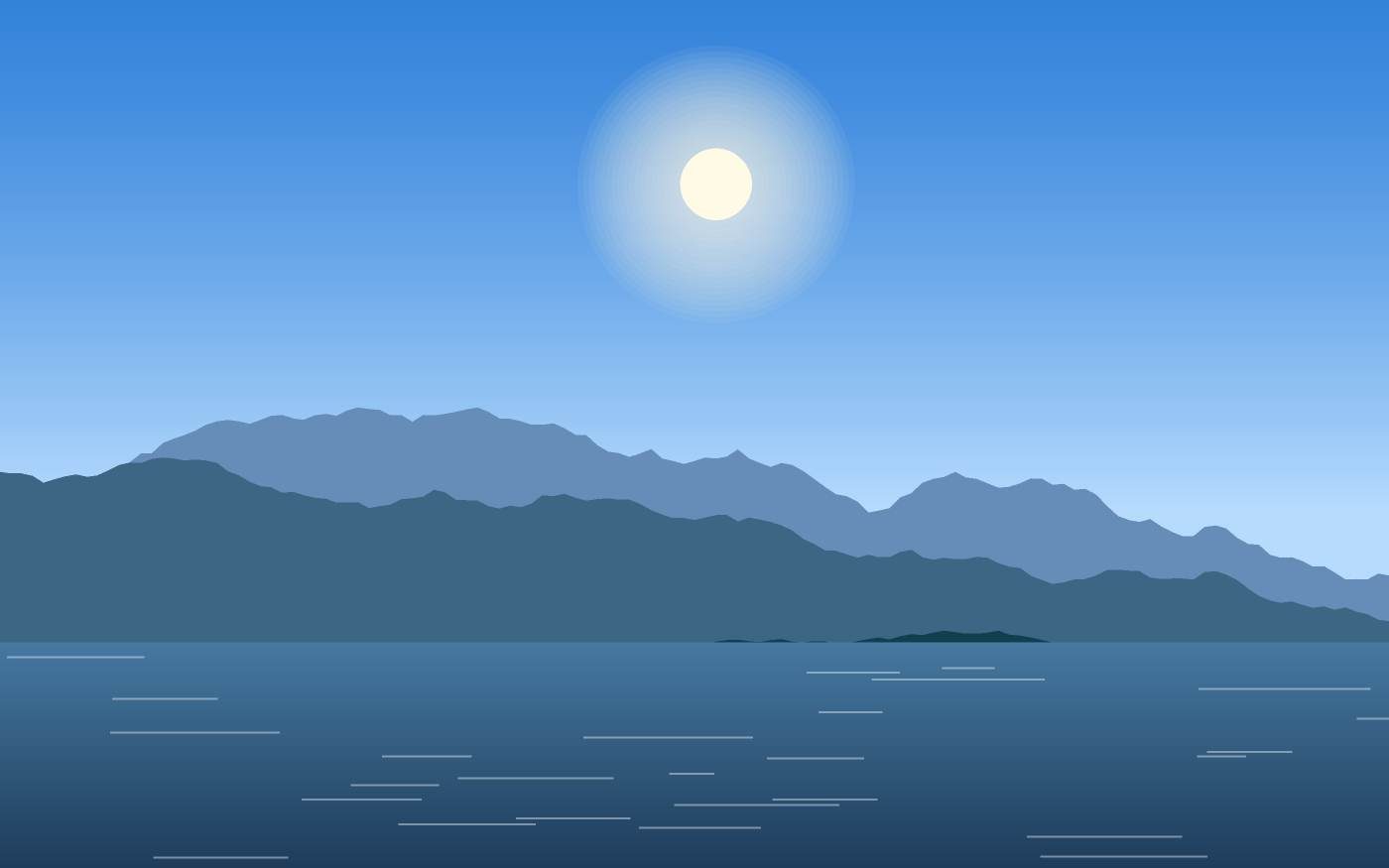 Landskabsillustration