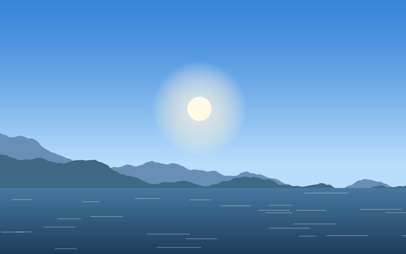 Ilustración de un paisaje