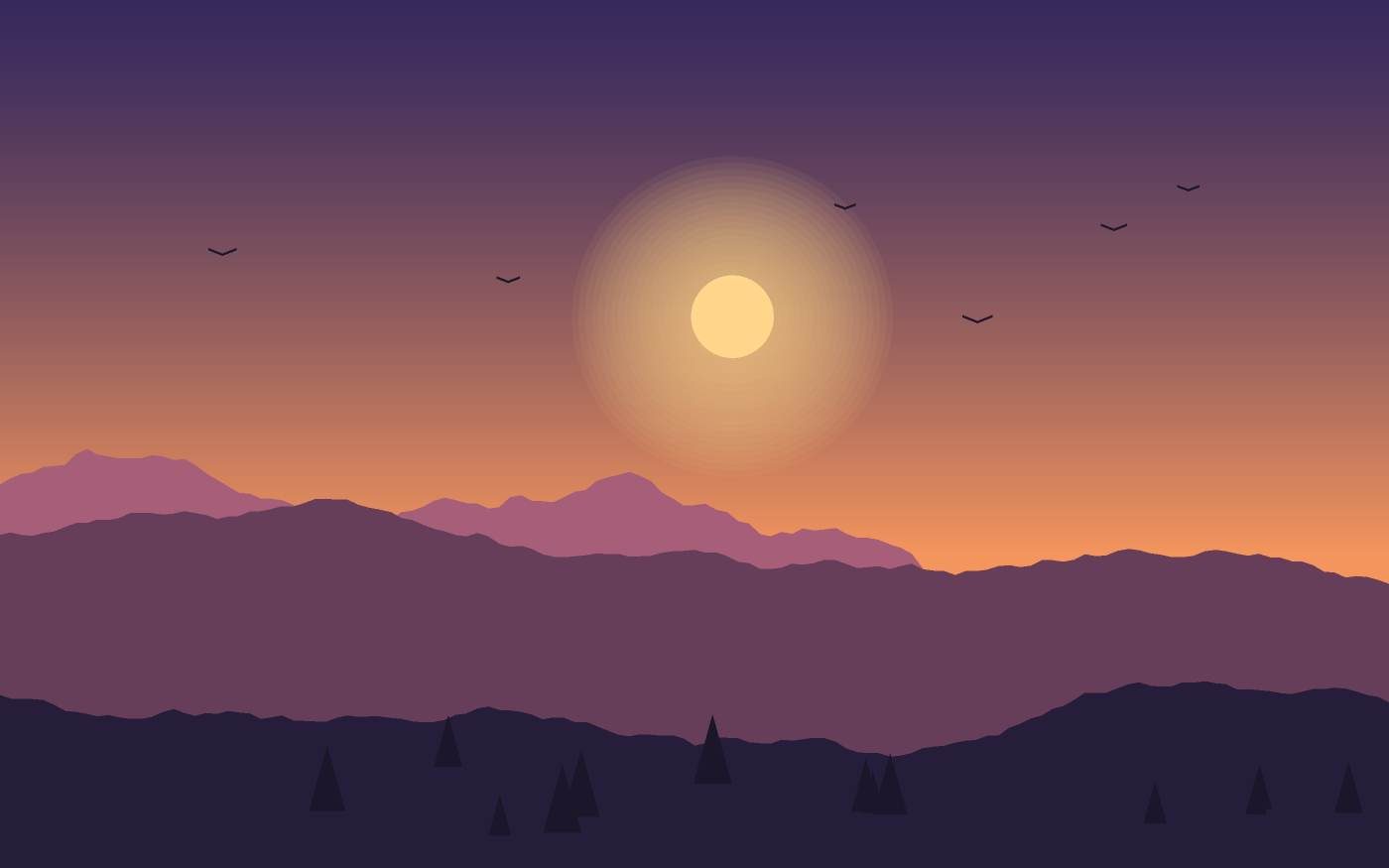 Illustration de paysage