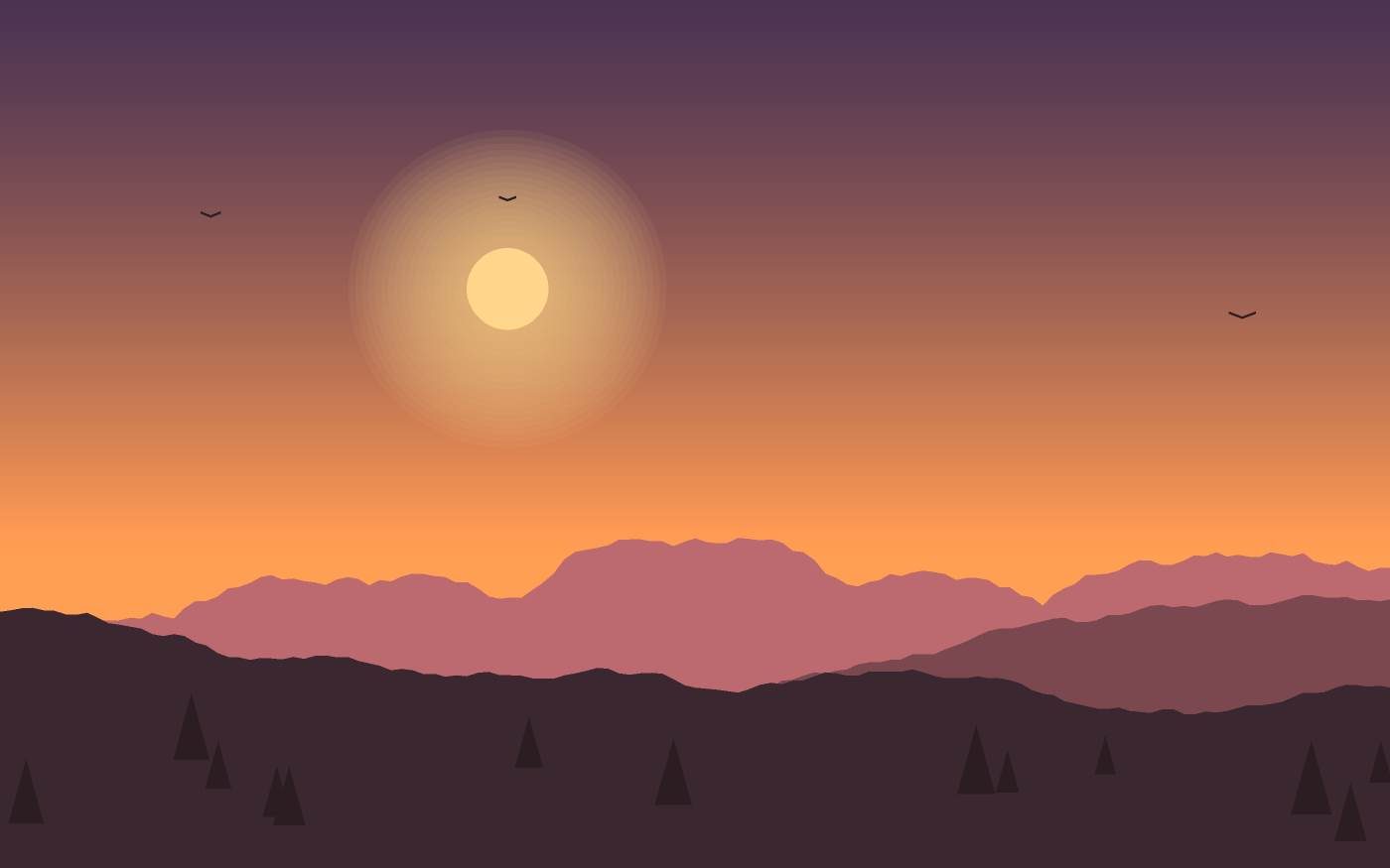 Illustration de paysage