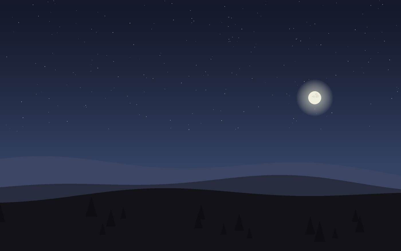 Illustrazione di un paesaggio