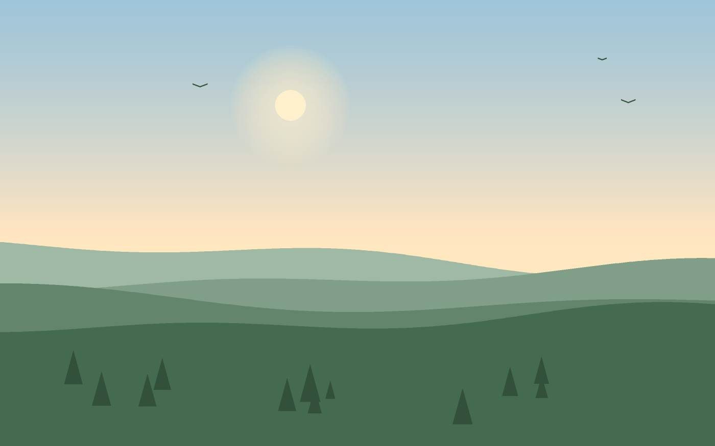 Ilustracja krajobrazu