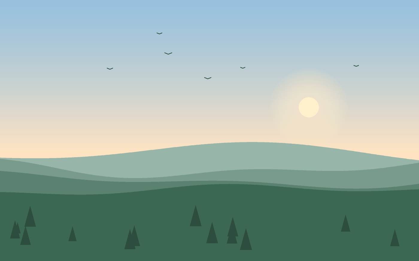 Landskapsillustration