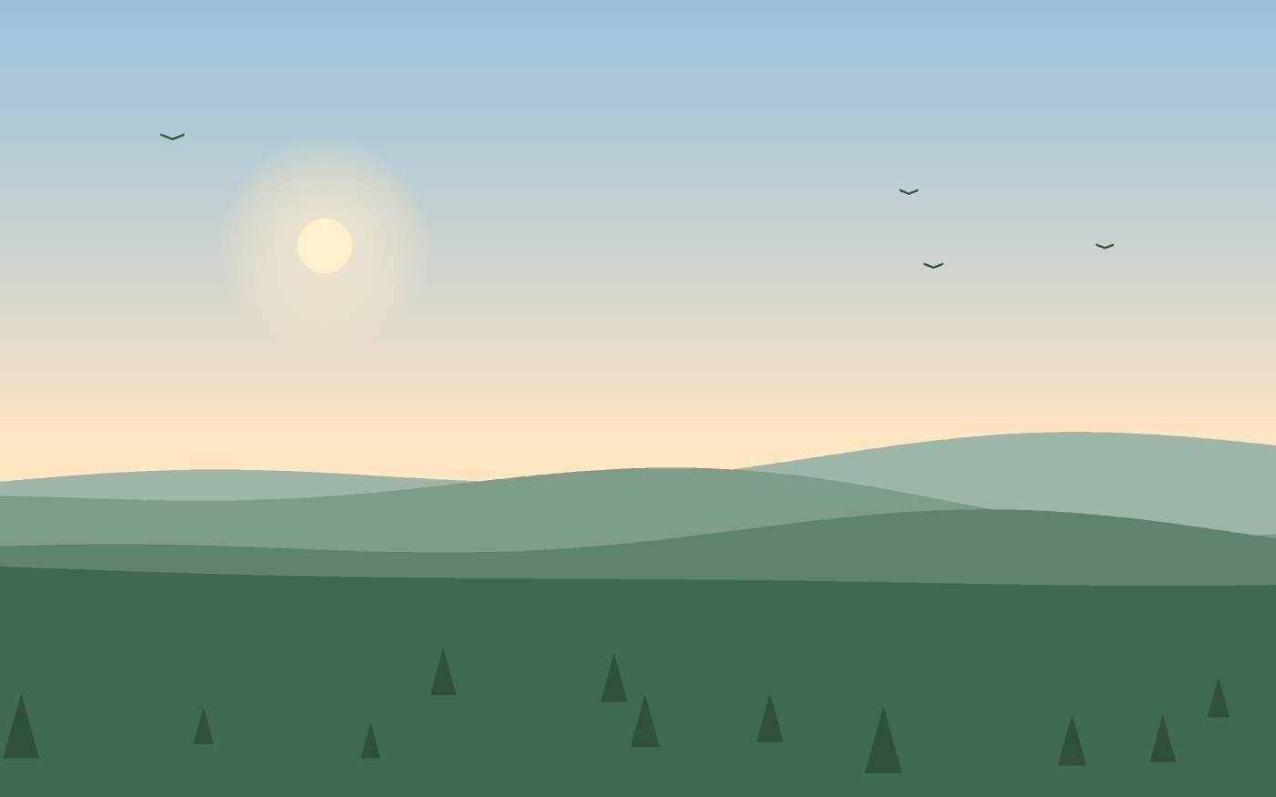 Landscape illustration