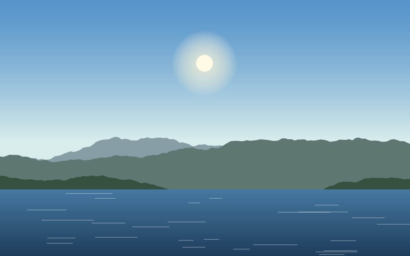 Landscape illustration