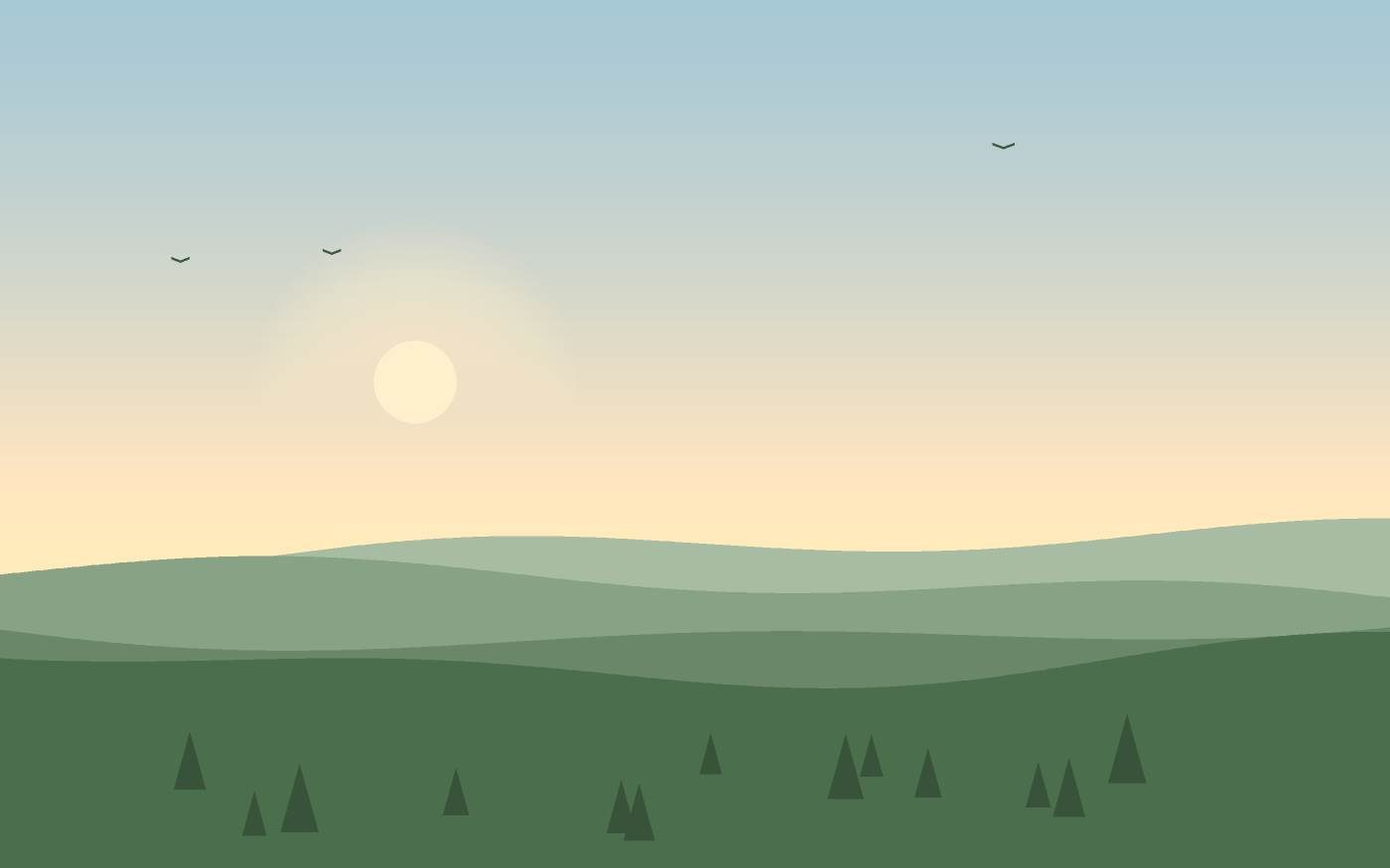 Landscape illustration