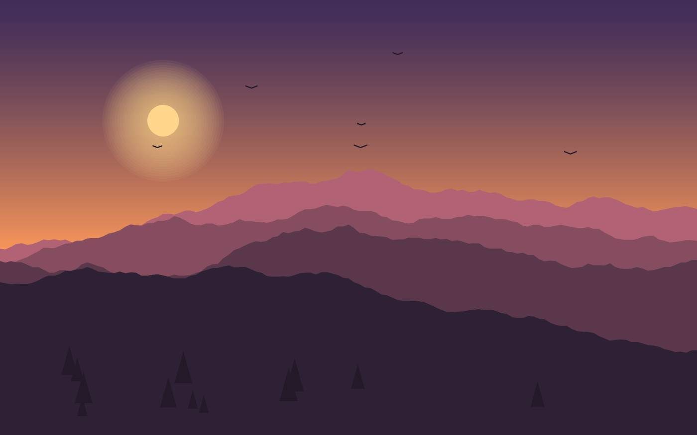 Landscape illustration
