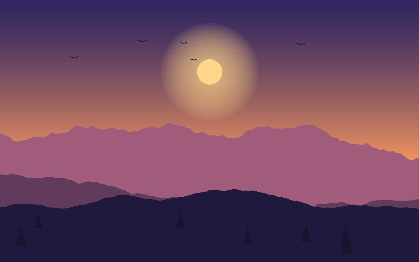 Landscape illustration